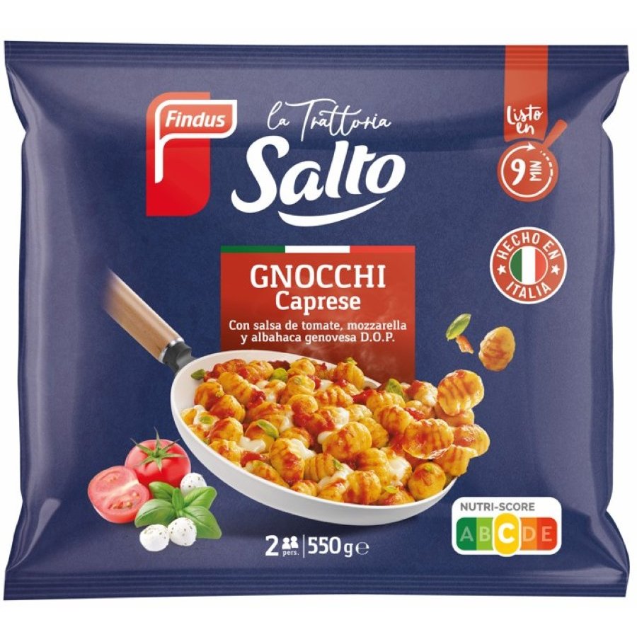 Gnocchi caprese salto FINDUS 550 g