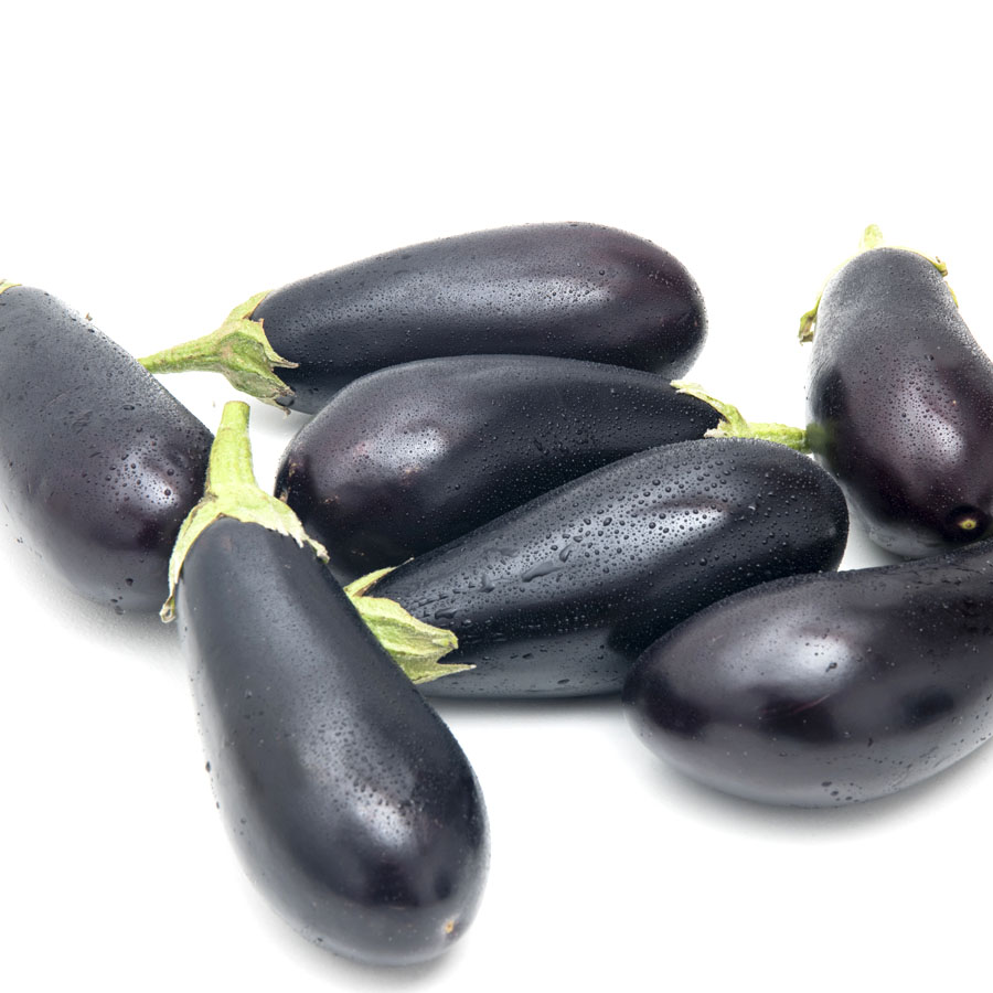 Berenjena calibre P (225-500g) longitud 13cm+ kilo