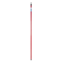 Mango metálico 140 cm forrado plástico rojo IFA SABE