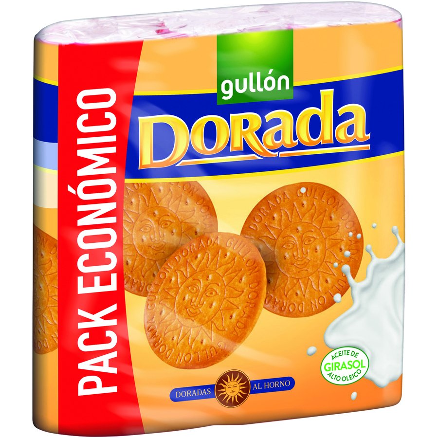 Galletas maría GULLON Dorada pack 3 x 200 g
