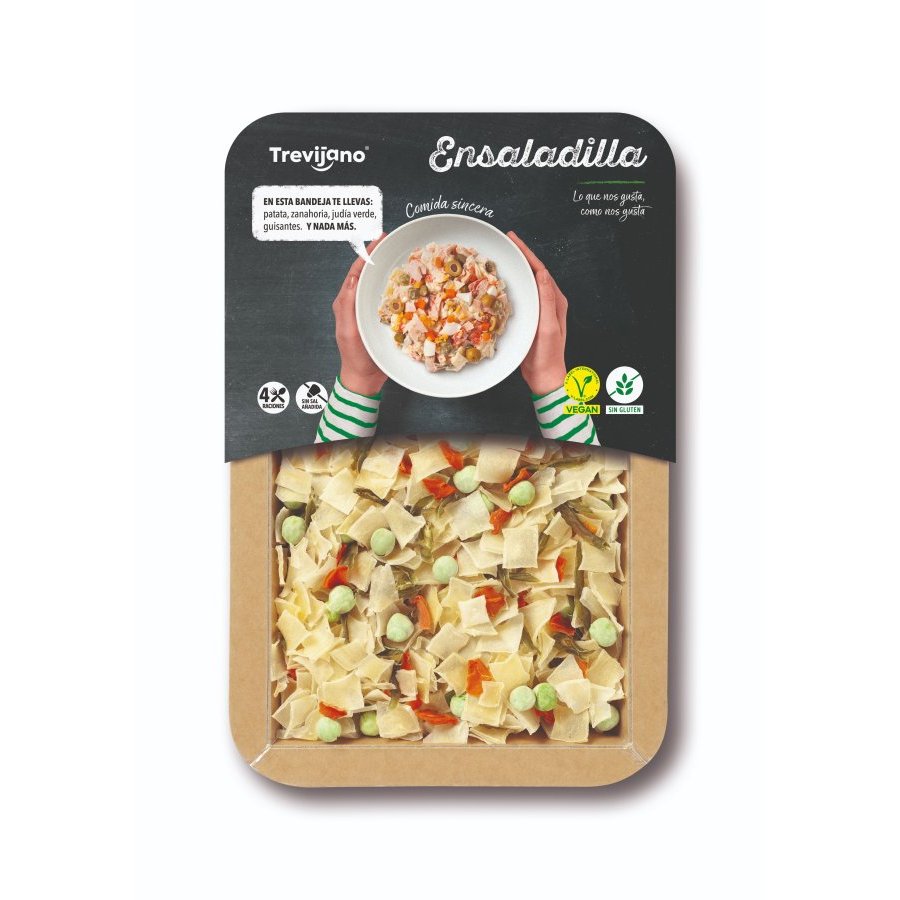 Ensaladilla rusa deshidratada TREVIJANO bandeja 110 g
