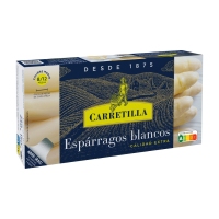 Espárragos blancos CARRETILLA medios 8/12 Extra lata 150 g pne.