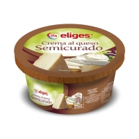 Crema queso semicurado IFA ELIGES tarrina 125 g