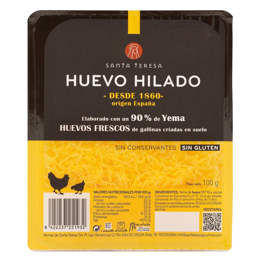 Huevo hilado SANTA TERESA 100 g