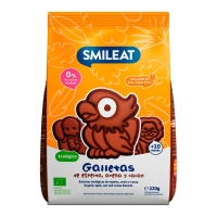 Galletas infantiles SMILEAT espelta-avena-cacao Eco 220 g