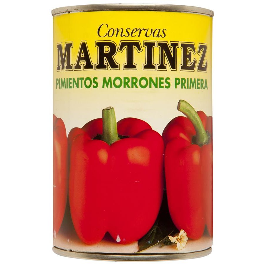 Imagen de Pimientos morrones MARTINEZ lata 250 g pne