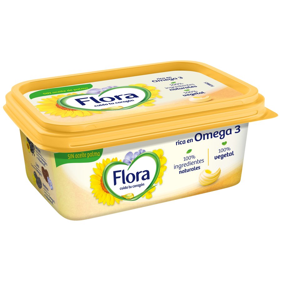 Margarina FLORA sin aceite de palma 225 g