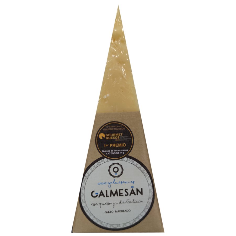Queso gallego curado vaca GALMESAN 175 g