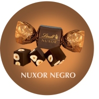 Bombóns LINDT Nuxor chocolate negro quilo