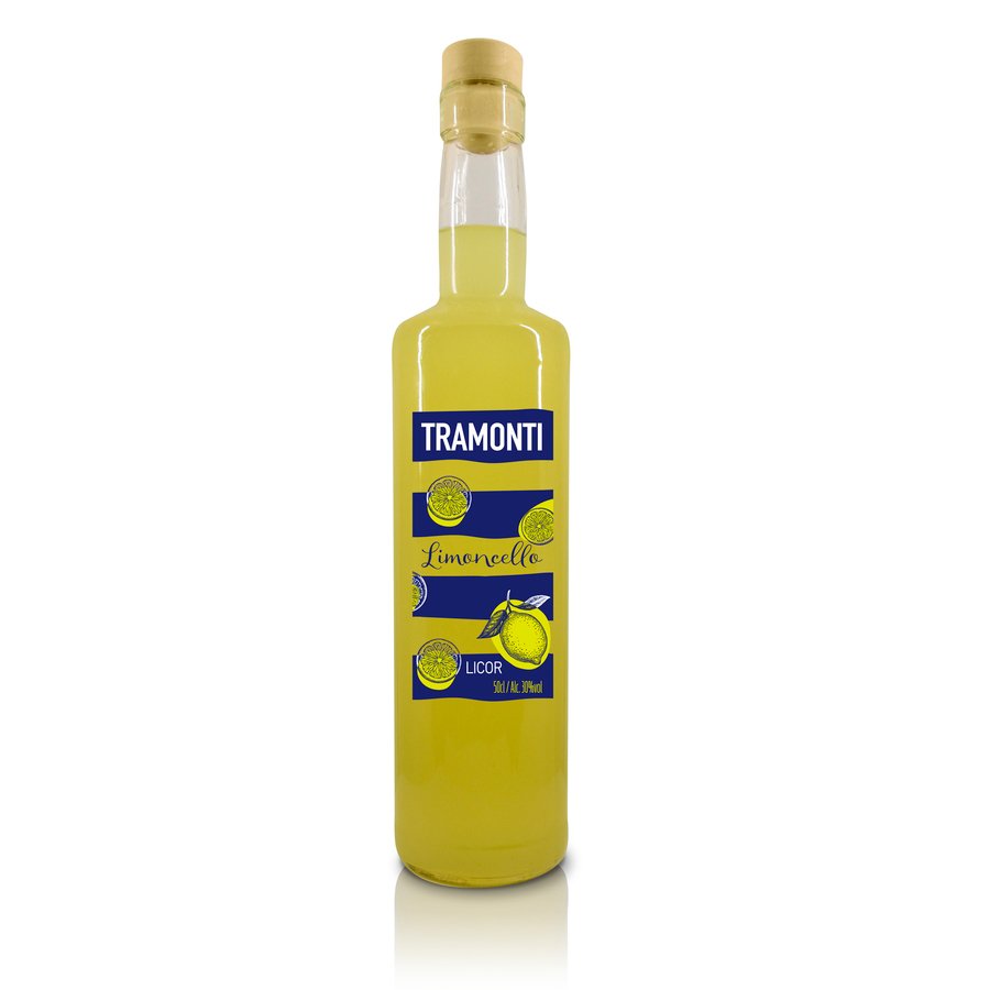 Licor TRAMONTI limoncello botella 50 cl