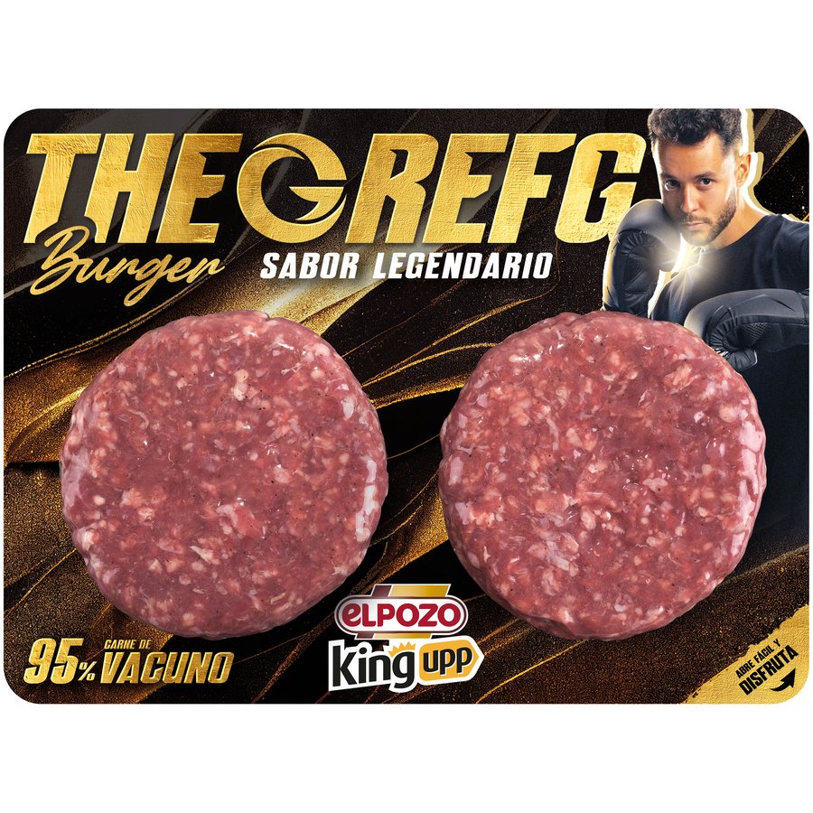 Hamburguesa vacuno ELPOZO The Grefg 2x120 g