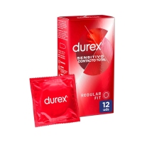 Preservativos DUREX sensitivo contacto total 12 unidades