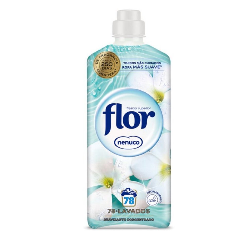 Suavizante concentrado FLOR Nenuco 78 lavados 1,404 l