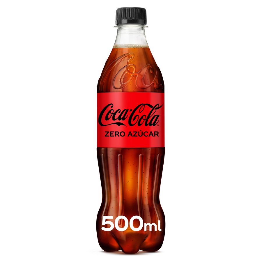 Refresco COCA-COLA Zero botella 500 ml