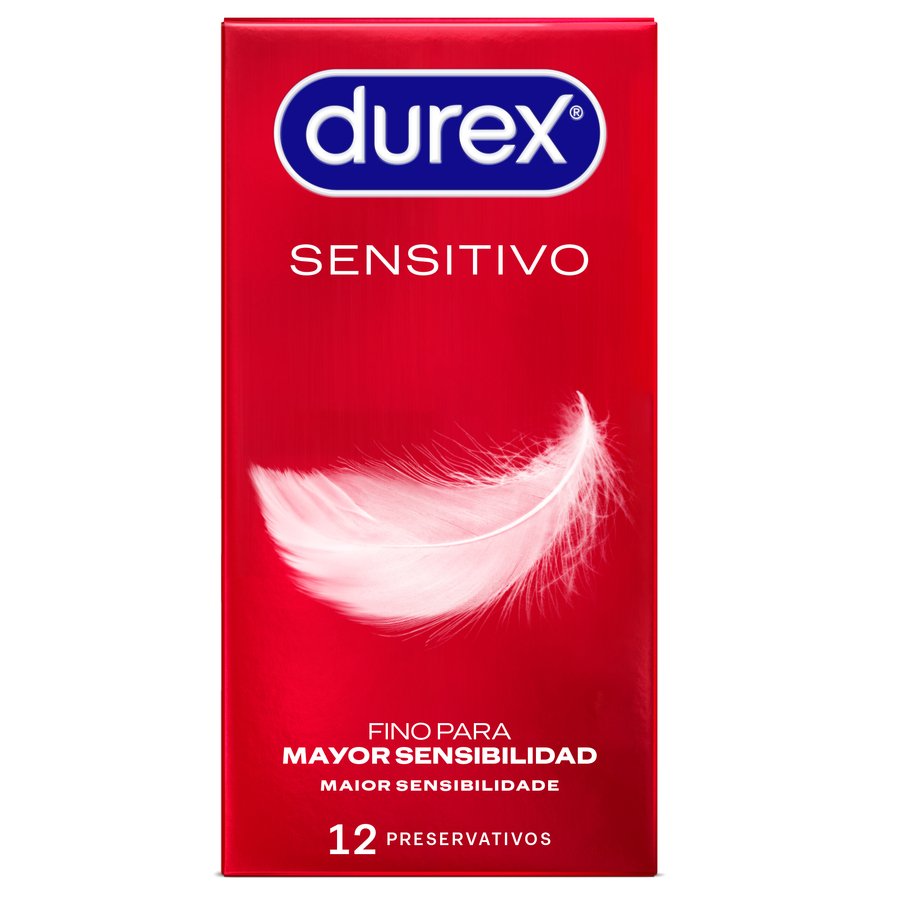 Preservativos DUREX Sensitivo Suave 12 unidades