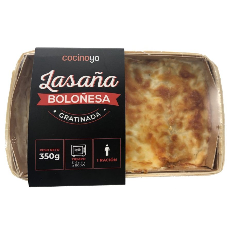 Lasaña boloñesa gratinada COCINOYO 350 g