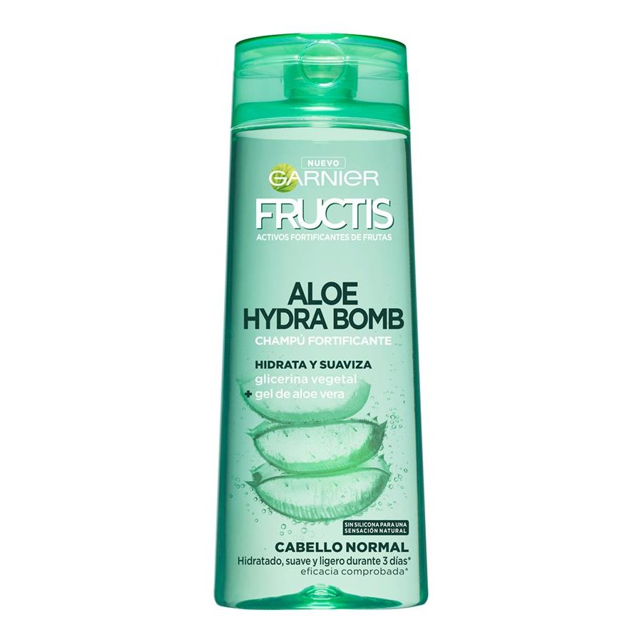 Champú FRUCTIS aloe vera Hydra Bomb 380 ml