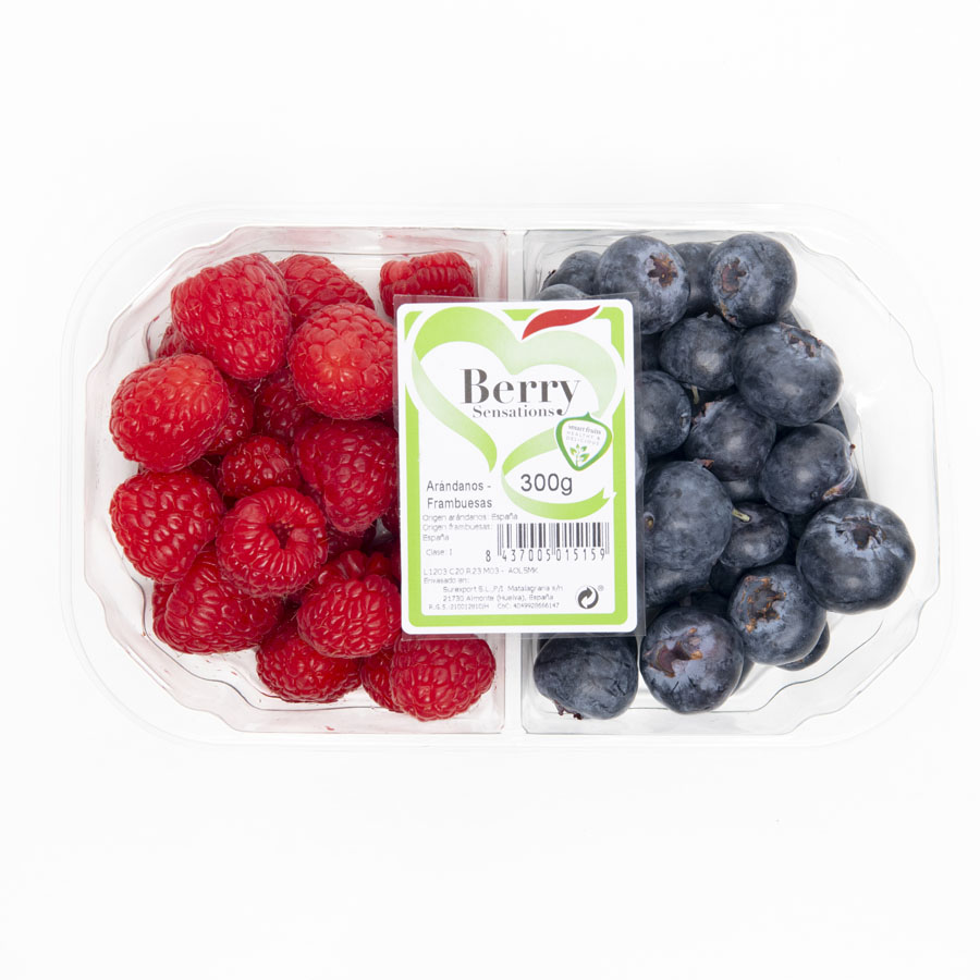 Mix frutos rojos bandeja 300 g