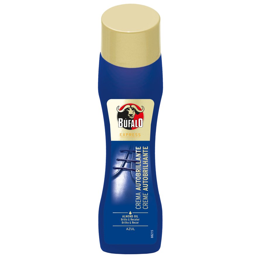Limpia calzado BUFALO crema azul aplicador 50 ml