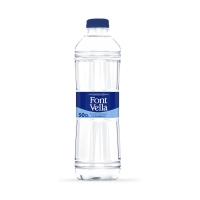 Auga sen gas FONT VELLA botella pet 50 cl