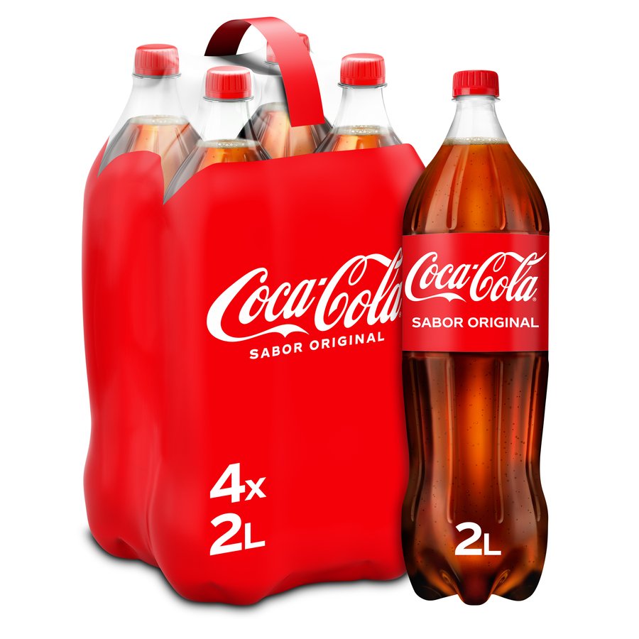 Imagen de Refresco COCA-COLA normal pack 4x2 l