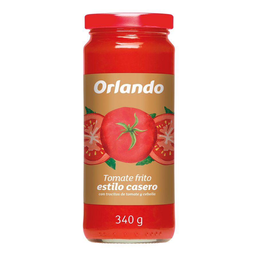 Tomate frito ORLANDO Estilo Casero frasco 340 g