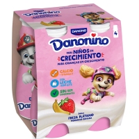 DANONINO DANONE bebedino fresa-plátano 4x100 g