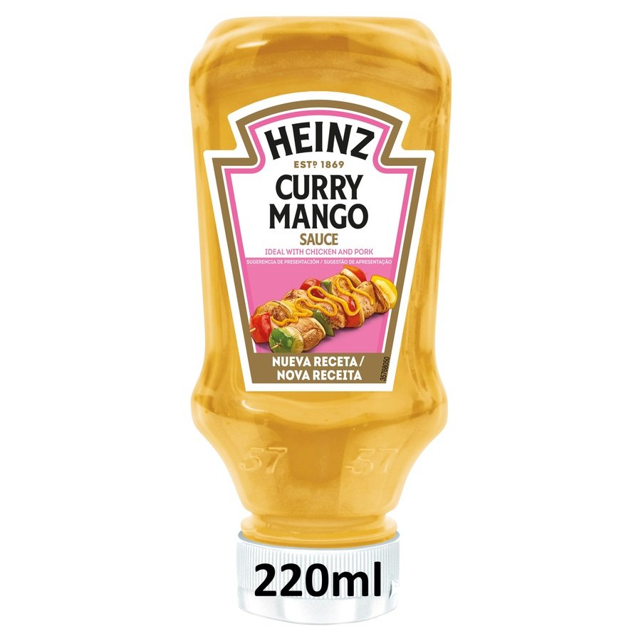 Salsa curry mango HEINZ 220 ml