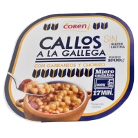 Callos con garbanzos congelados microondas COREN 1 kg