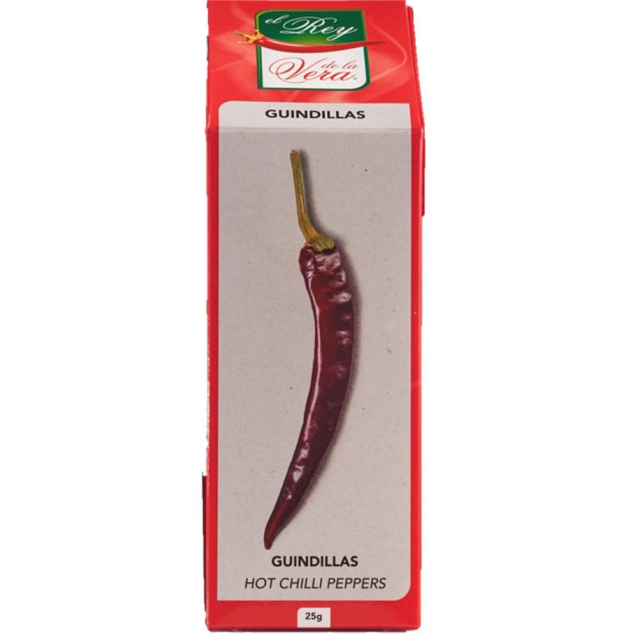 Guindillas picantes EL REY DE LA VERA estuche 25 g