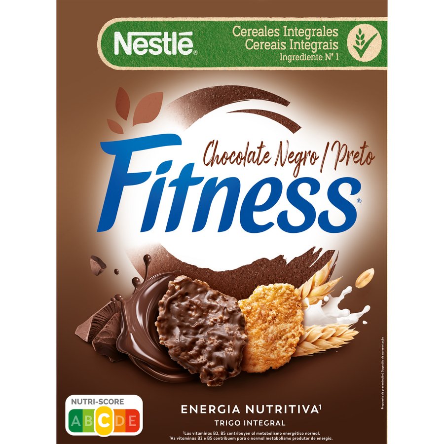 Cereales NESTLE Fitness chocolate negro 375 g