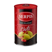 Oliva rechea de chili SERPIS 130 g pne