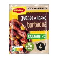 MAGGI jugoso al horno costillas barbacoa sobre 30 g