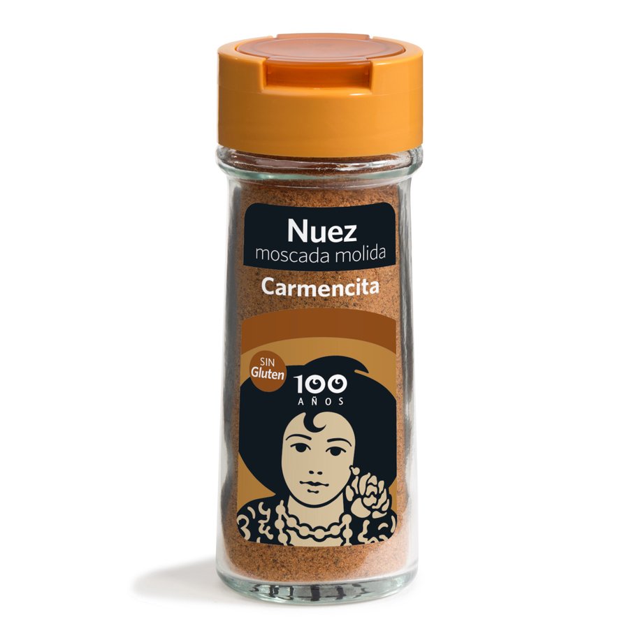 Nuez moscada molida CARMENCITA frasco 50 g