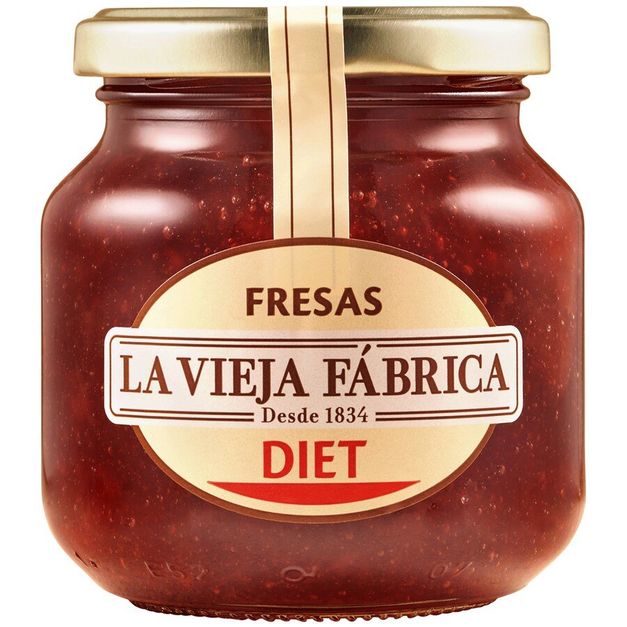 Mermelada LA VIEJA FABRICA Diet fresa frasco 280 g