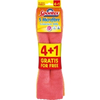 Bayeta SPONTEX microfibre collection XXL 4 unidades + 1 gratis