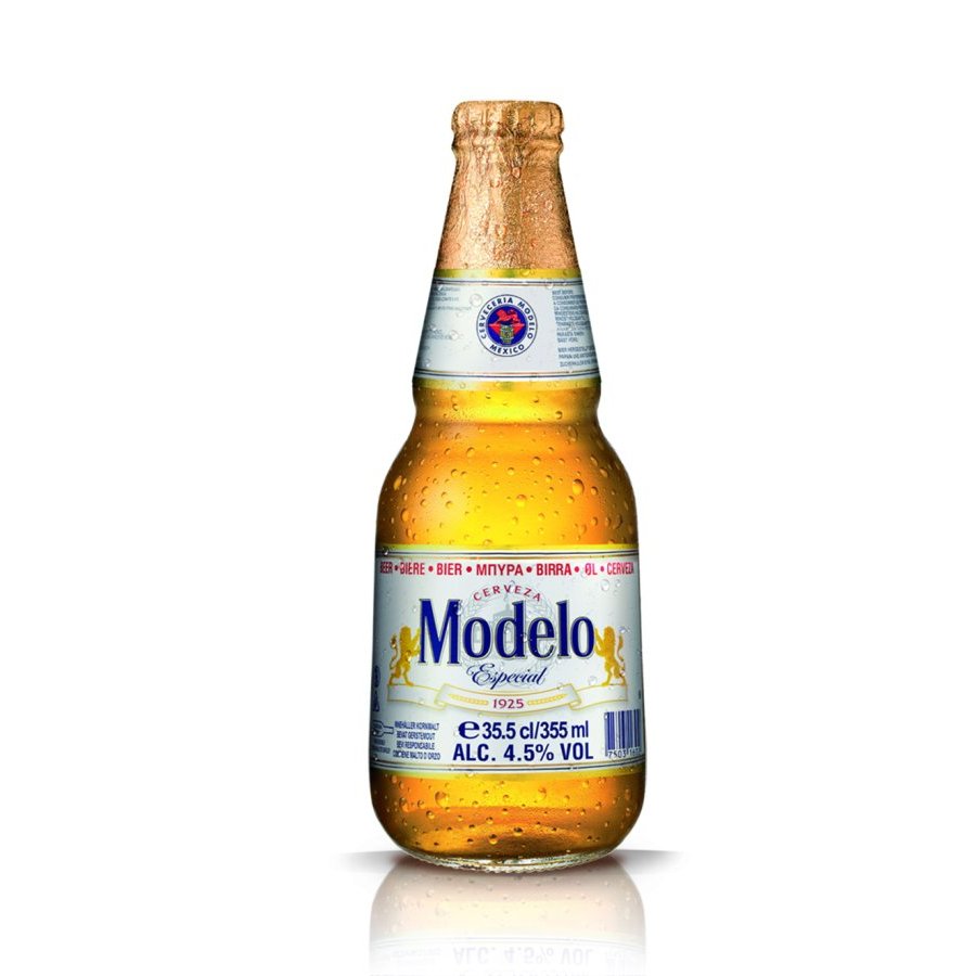 Cerveza mexicana MODELO especial botella 35,5 cl