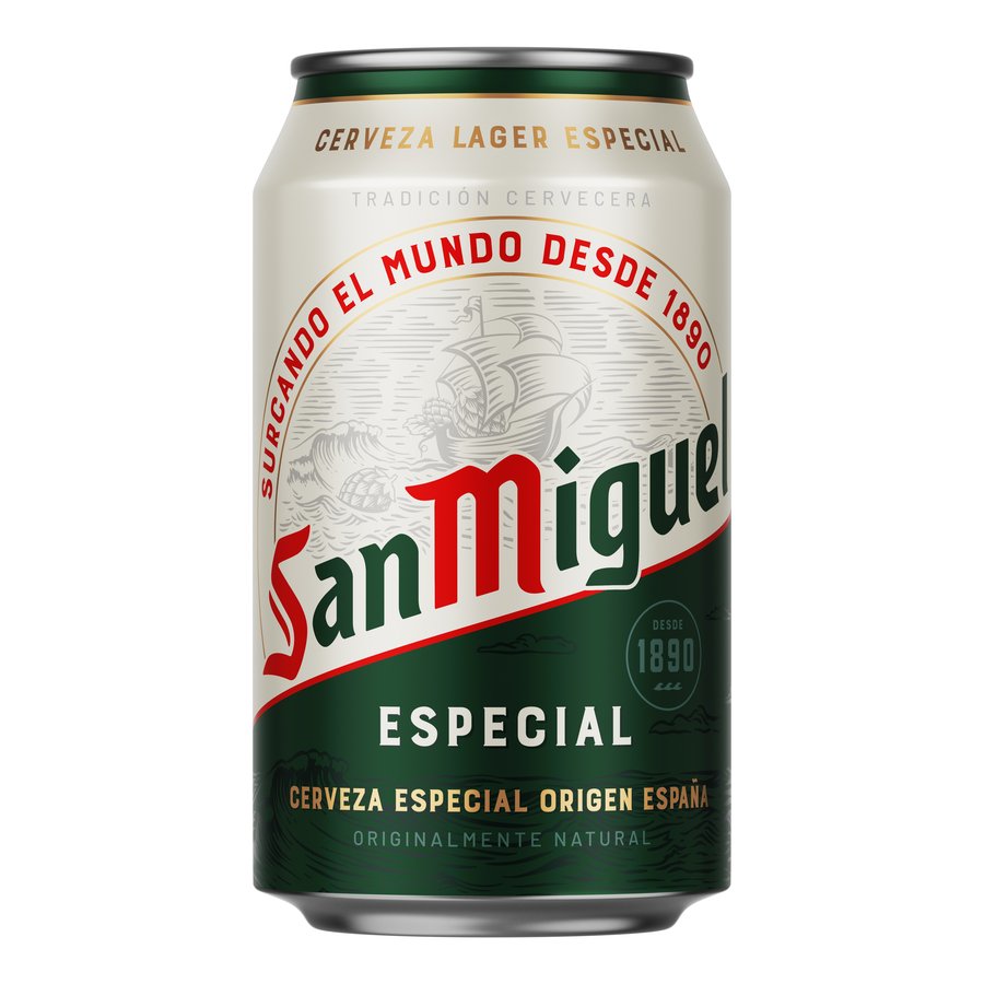 Cerveza SAN MIGUEL lata 33 cl