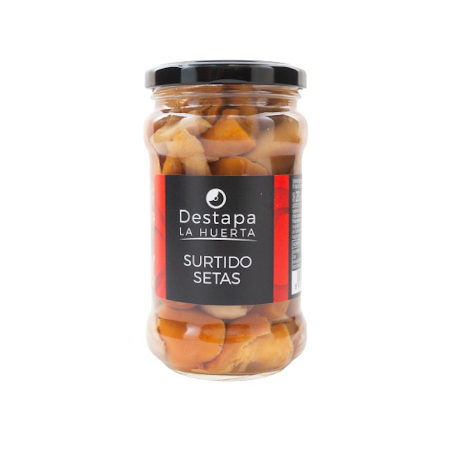Surtido de setas DESTAPA LA HUERTA frasco 160 g pne.
