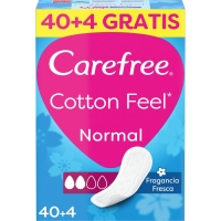 Protexe slip CAREFREE fragrancia fresca 40 unidades + 4 unidades de balde