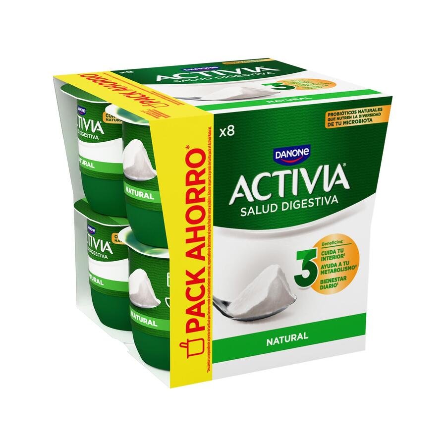 Bífidus ACTIVIA DANONE natural 8x120 g