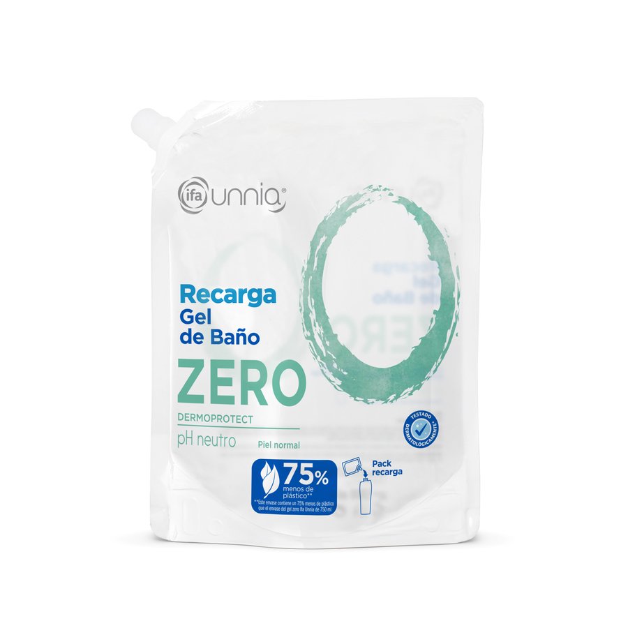 Gel de baño IFA UNNIA zero ecopack 1 l