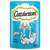 Snack gato CATISFACTIONS salmón 60 g