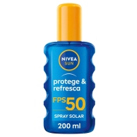 Protector solar NIVEA FP50 protexe e refresca spray 200 ml
