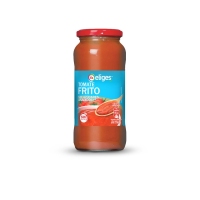 Tomate frito IFA ELIGES sin azúcar añadido frasco 560 g pn.