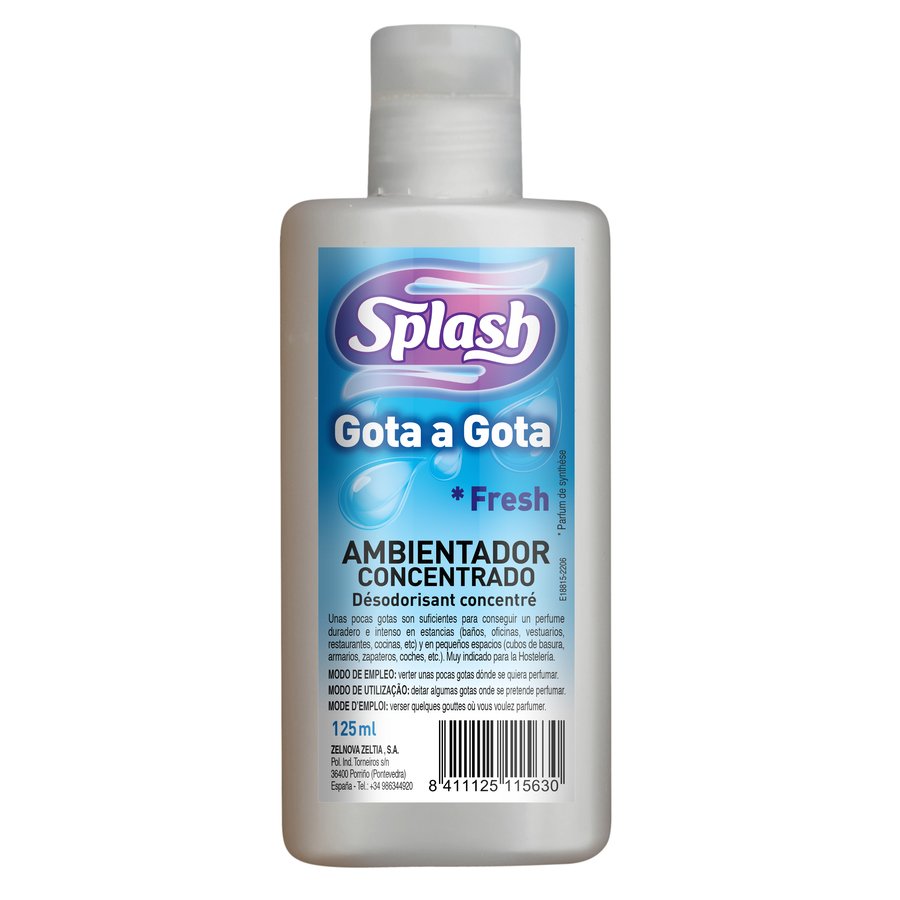 Ambientador concentrado Gota a Gota SPLASH 125 ml