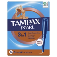 Tampones TAMPAX Pearl Superplus 24 unidades
