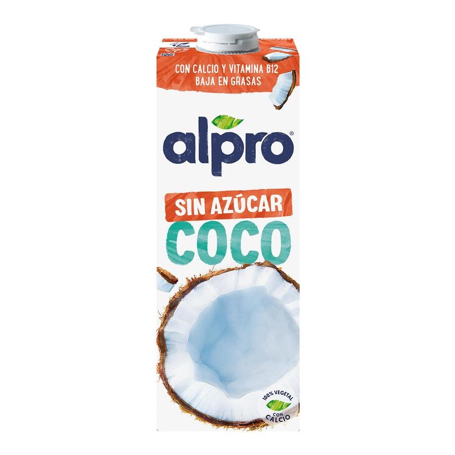 Bebida de coco ALPRO sin azúcar brik 1 l