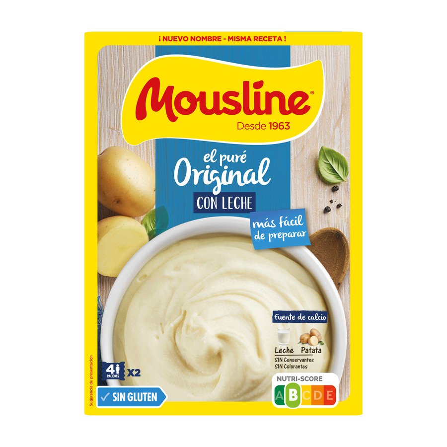 Puré de patatas con leche MOUSLINE 230 g