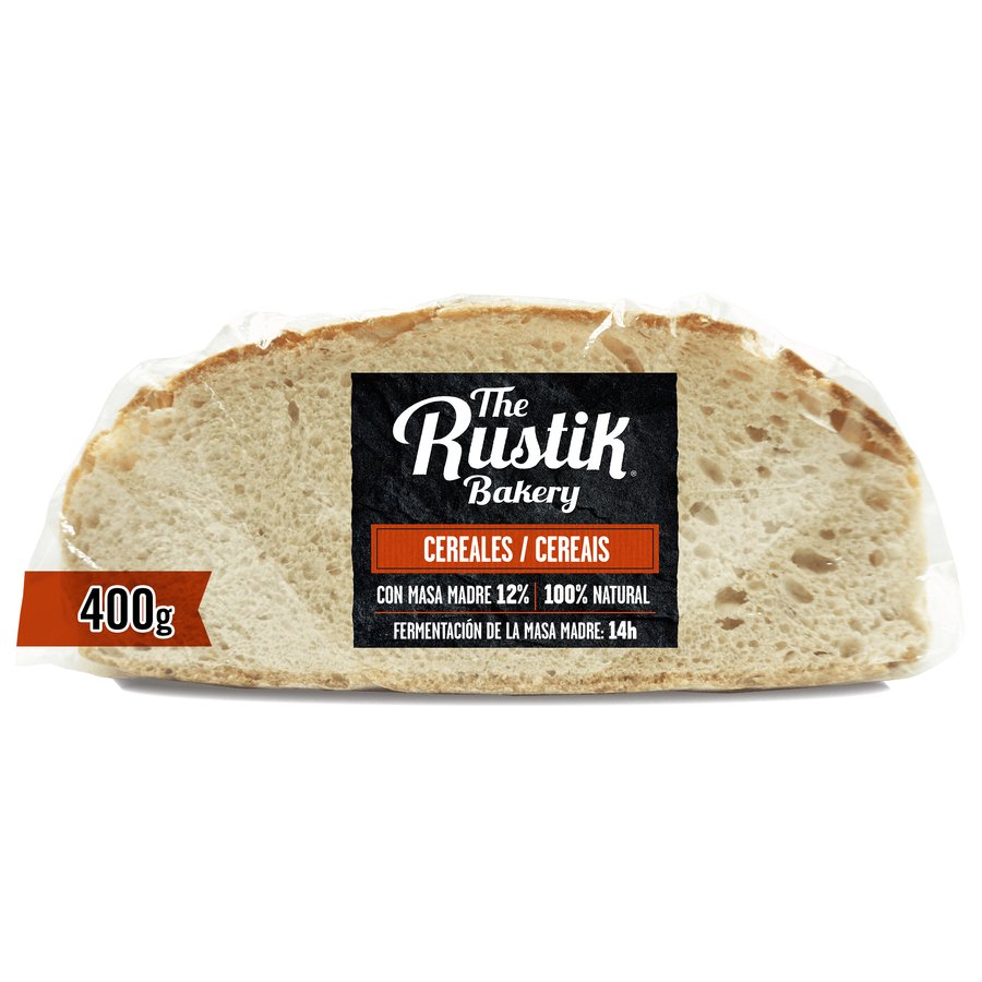 Media hogaza THE RUSTIK BAKERY cereales 400 g